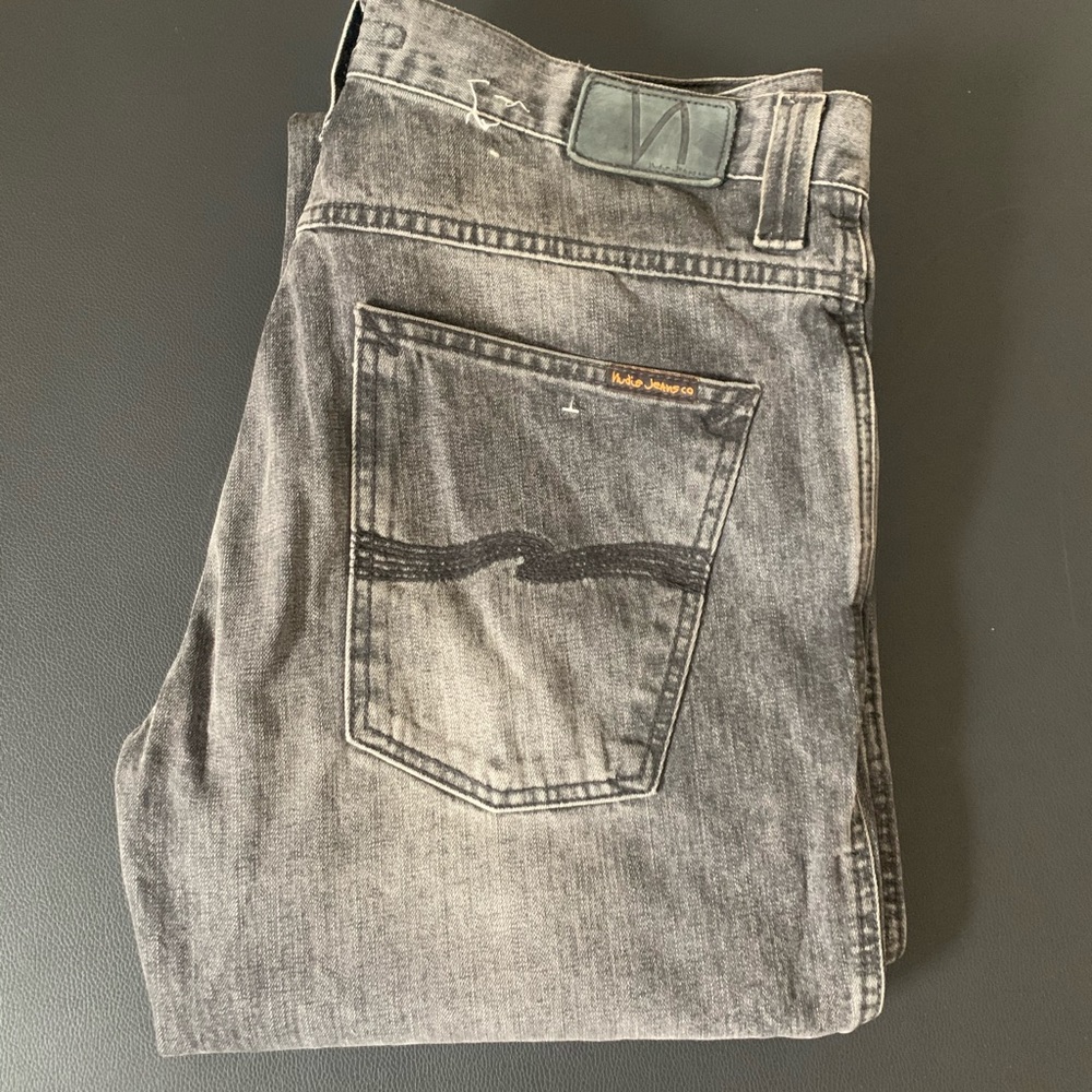 Nudie gray jeans